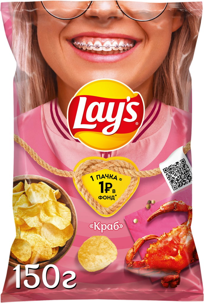 Чипсы LAYS Краб