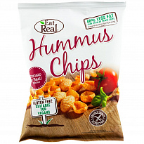 Чипсы нутовые AS ABOVE Eat Real, томат и базилик